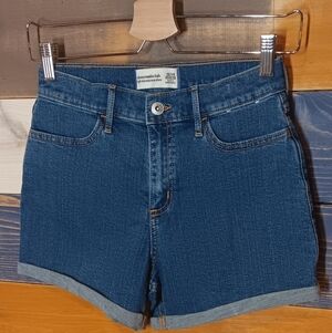 Abercrombie Kids High Rise Mini Mom Short 13/14 NWOT